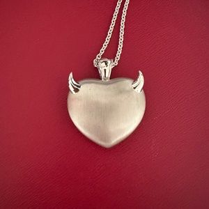 Theo Fennell Devil Heart Pendant Necklace
